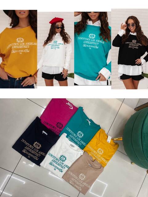 Bluzka damskie 9640 Mix kolor Standard 1