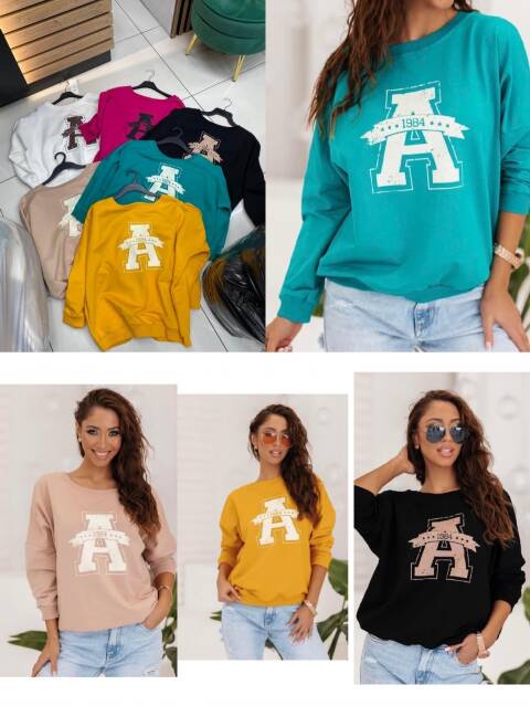 Bluzka damskie 9641 Mix kolor Standard 1