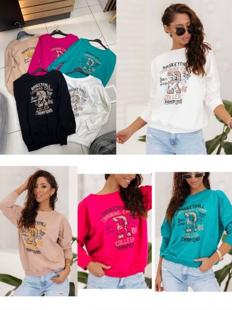 Bluzka damskie 9642 Mix kolor Standard 1