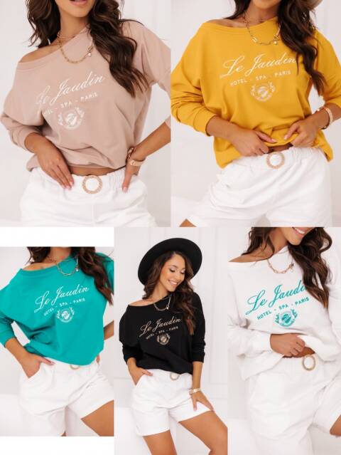 Bluzka damskie 9645 Mix kolor Standard 1