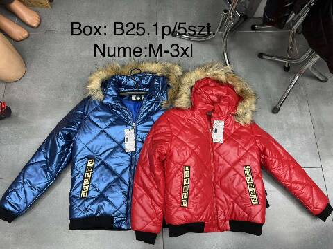 Kurtka Zimowa damskie 9660 1 kolor S-2XL 1