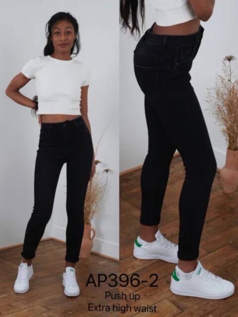 Jeansy damskie  AP396-2 1 kolor XS-XL