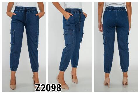 Jeansy damskie  Z2098 1 kolor XS-XL