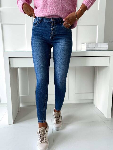 Jeansy damskie  9699 1 kolor XS-XL