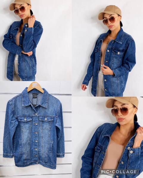 Kurtka jeansowa damskie  9725 1 kolor XS-XL 1