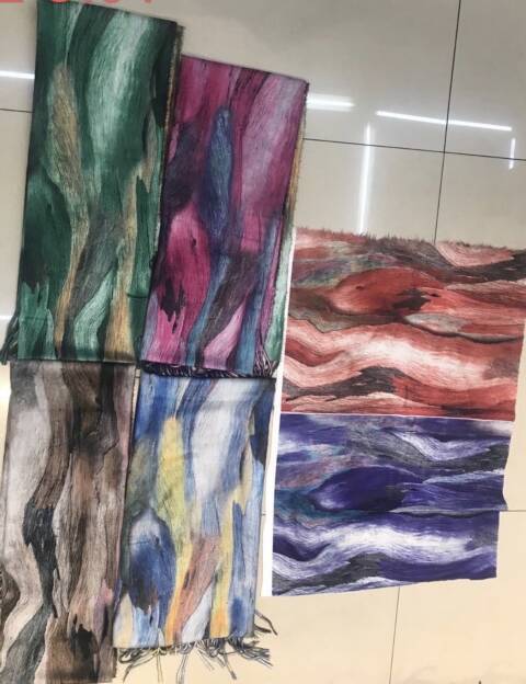 Szaliki damskie zimowa 9879 Mix kolor Standard 1