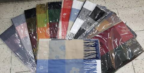 Szaliki damskie 9881 Mix kolor Standard