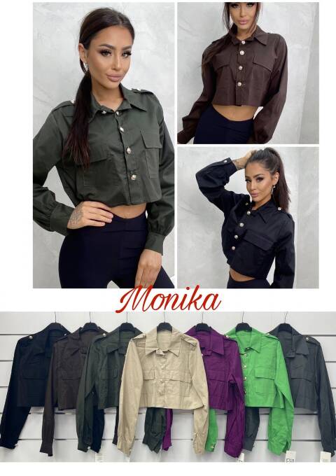 Koszula damskie 9902 Mix kolor Standard (Towar Włoskie) 1