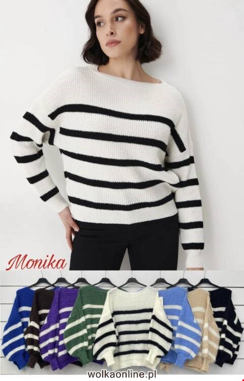 Sweter damskie 9912 Mix kolor Standard (Towar Włoskie)