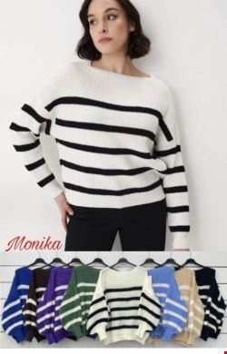 Sweter damskie 9912 Mix kolor Standard (Towar Włoskie)