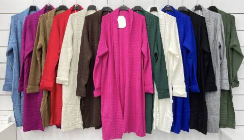 Narzutka damskie 9916 Mix kolor Standard (Towar Włoskie)