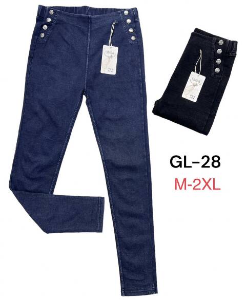 Jeansy damskie GL-28 Mix kolor M-2XL 1