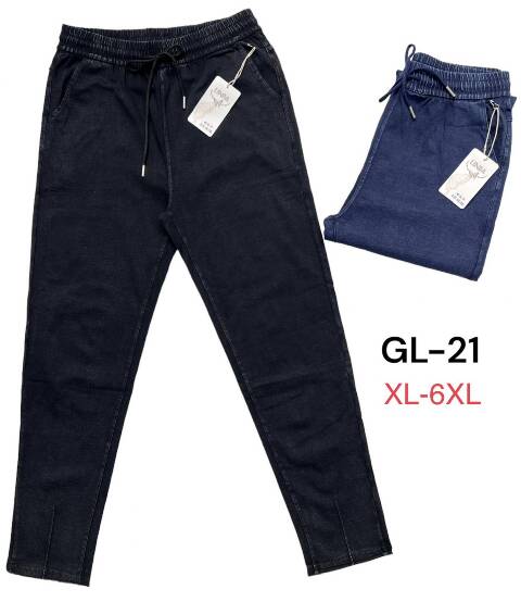 Jeansy damskie GL-21 Mix kolor XL-6XL