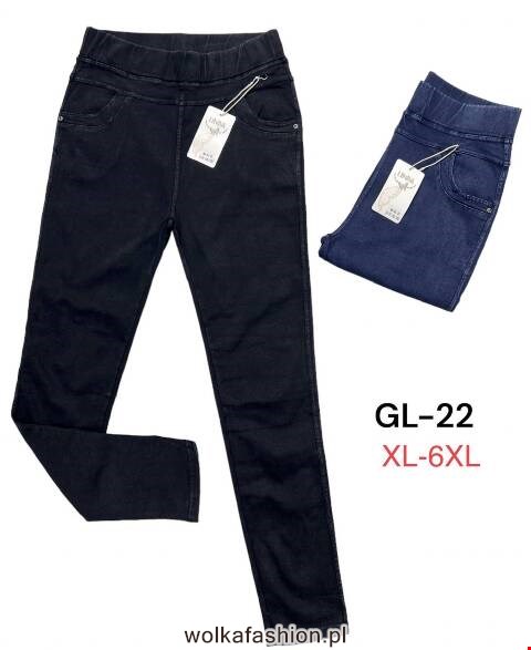 Jeansy damskie GL-22 Mix kolor M-2XL 1