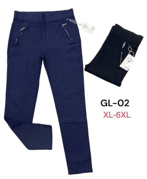 Jeansy damskie GL-02 Mix kolor XL-6XL
