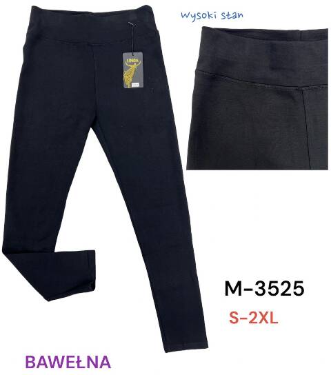 Spodnie damskie M-3525 1 kolor S-2XL 1