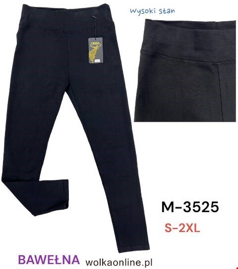 Spodnie damskie M-3525 1 kolor S-2XL