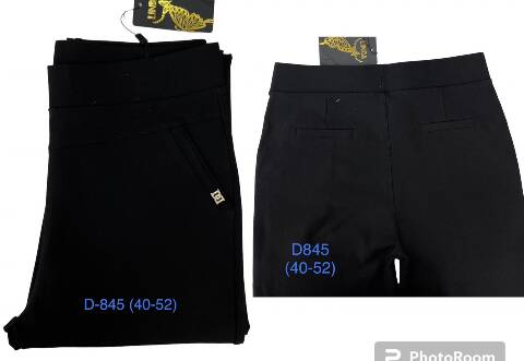 Spodnie damskie D845 1 kolor 40-52 1