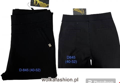 Spodnie damskie D845 1 kolor 40-52 1