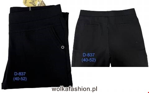 Spodnie damskie D837 1 kolor 40-52