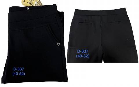 Spodnie damskie D837 1 kolor 40-52 1