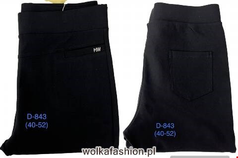 Spodnie damskie D843 1 kolor 40-52