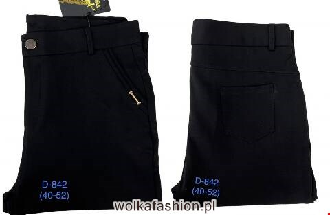 Spodnie damskie D842 1 kolor 40-52