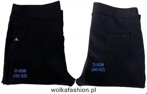 Spodnie damskie D838 1 kolor 40-52 1