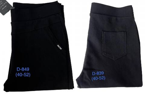 Spodnie damskie D849 1 kolor 40-52