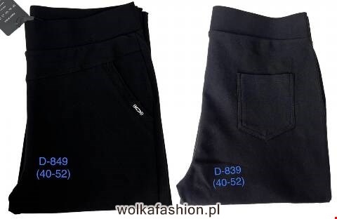 Spodnie damskie D849 1 kolor 40-52