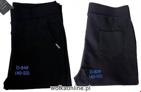 Spodnie damskie D849 1 kolor 40-52
