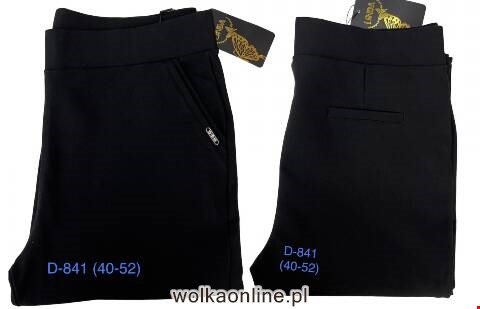 Spodnie damskie D841 1 kolor 40-52