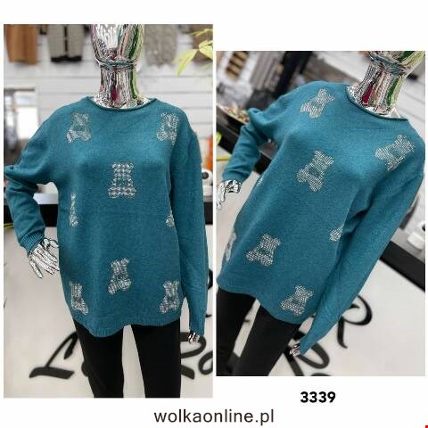 Sweter damskie 3339 Mix kolor XL/2XL-2XL/3XL