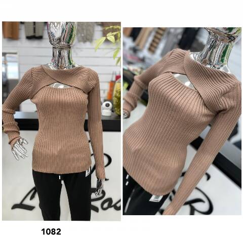 Sweter damskie 1082 Mix kolor XL/2XL-2XL/3XL 1