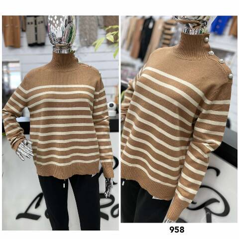 Sweter damskie 958 Mix kolor XL/2XL-2XL/3XL 1