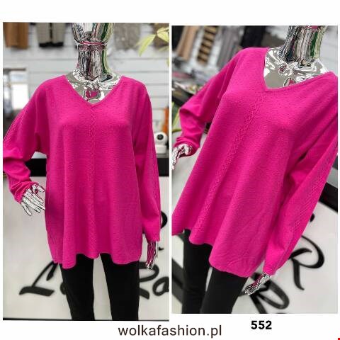 Sweter damskie 552 Mix kolor XL/2XL-2XL/3XL