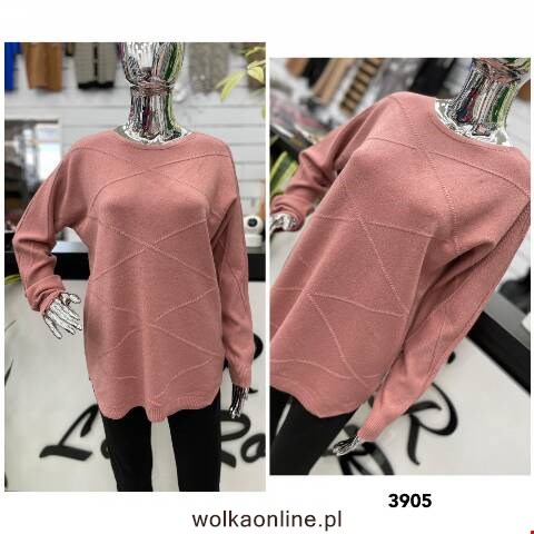 Sweter damskie 3905 Mix kolor XL/2XL-2XL/3XL