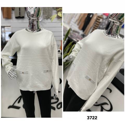 Sweter damskie 3722 Mix kolor XL/2XL-2XL/3XL 1