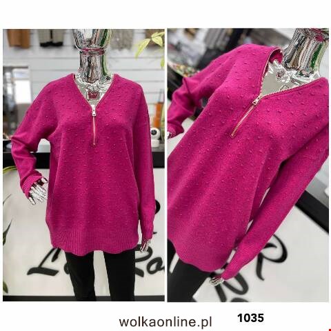 Sweter damskie 1035 Mix kolor XL/2XL-2XL/3XL