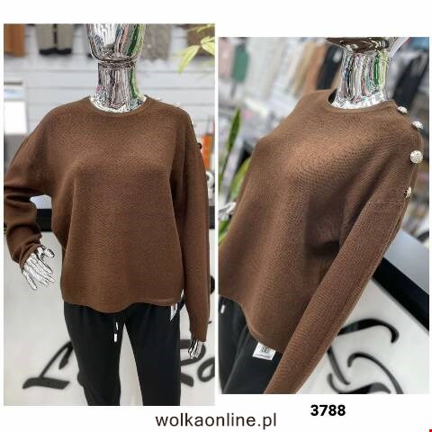 Sweter damskie 3788 Mix kolor XL/2XL-2XL/3XL