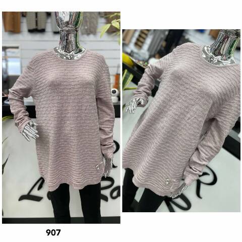 Sweter damskie 907 Mix kolor XL/2XL-2XL/3XL