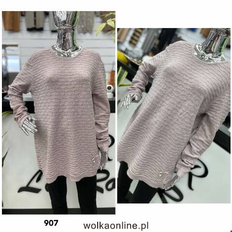 Sweter damskie 907 Mix kolor XL/2XL-2XL/3XL