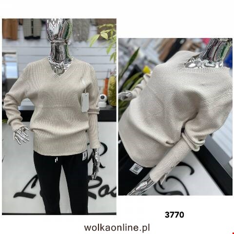 Sweter damskie 3770 Mix kolor XL/2XL-2XL/3XL