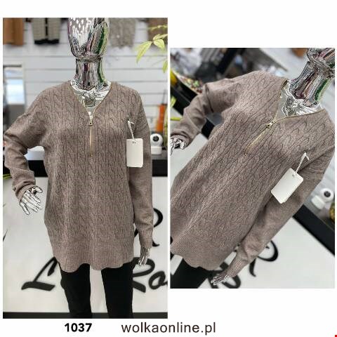 Sweter damskie 1037 Mix kolor XL/2XL-2XL/3XL