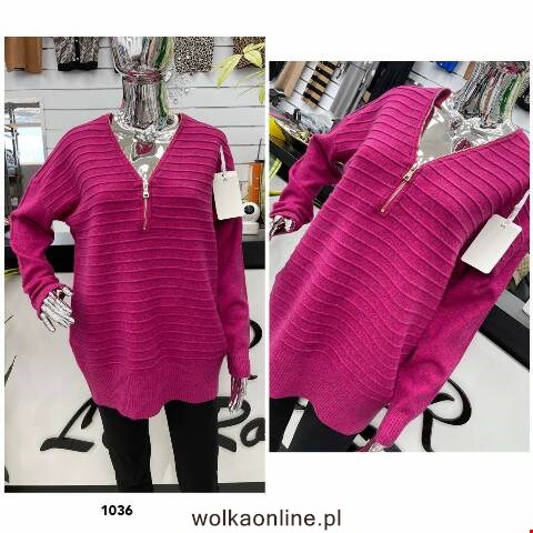 Sweter damskie 1036 Mix kolor XL/2XL-2XL/3XL