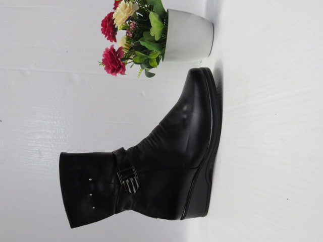 Botki Damskie AT3007 BLACK 37-42