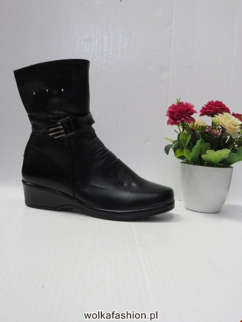 Botki Damskie AT3007 BLACK 37-42