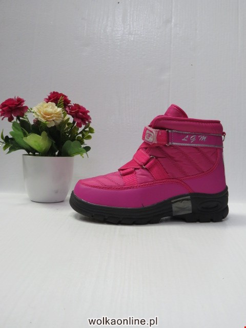 Botki Damskie D901 PLUM 36-41