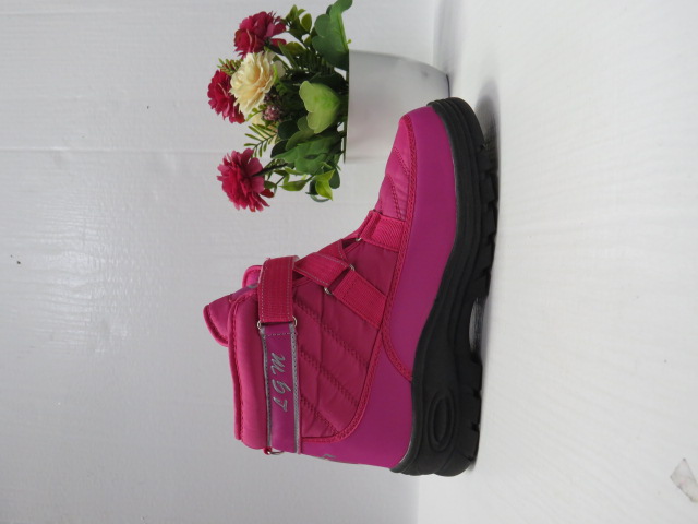 Botki Damskie D901 PLUM 36-41 1