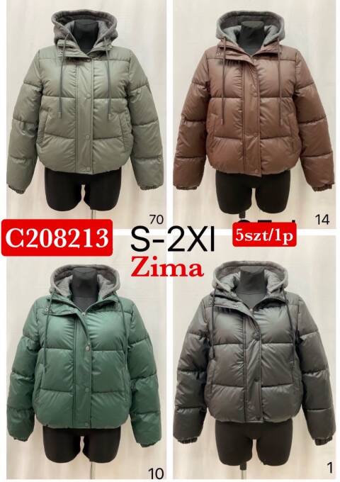 Kurtka zimowa damskie C208213 1 kolor S-2XL 1